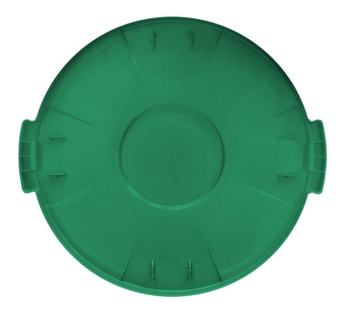 Tapa Ciega Para Contenedor Toff 120l Color Verde