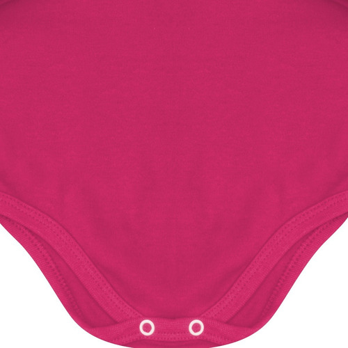 Imagem 3 de 3 de Roupa De Bebê Body Manga Longa Com Punho Liso Suedine