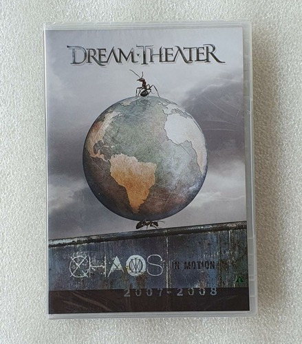 Dvd Duplo Dream Theater Chaos In Motion 2007-2008