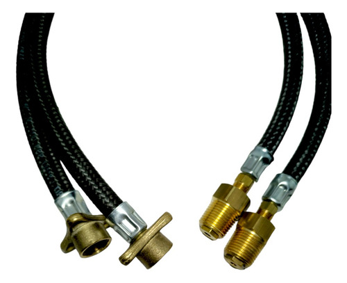 Kit 2 Un Mangueira P/ Cilindro P45 Tm0.50+valvulas Retenção