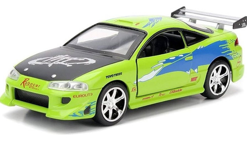 Mitsubishi Eclipse Rápidos Y Furiosos Jada Verde Lima