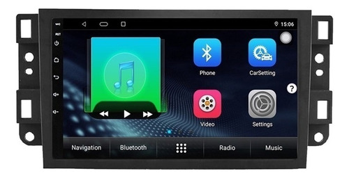 Estéreo Chevrolet Silverado 2007-2013 Android Carplay 4+64g