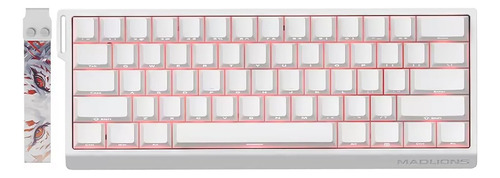Teclado Gaming Hyekit 60% Rgb Con Actuación Ajustable