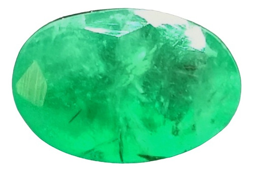 Esmeralda Natural Piedra Preciosa Cristalina 7.85mm. 0.70ct.