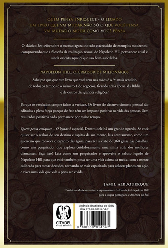 Imagem 3 de 3 de Quem Pensa Enriquece O Legado Versão Completa Atualizada