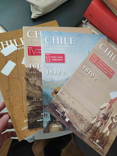 Chile En Cuatro Momentos 4 Tomos Historia De Chile 1710 1810