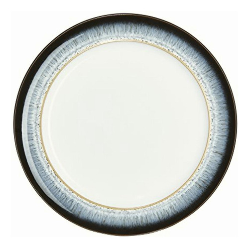 Denby Halo Plato Llano Ancho, Halo, Set Of 4 Wide Rimmed