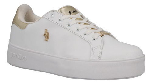 Sneaker Casual 184957pr Polipiel Bicolor Practico Moderno