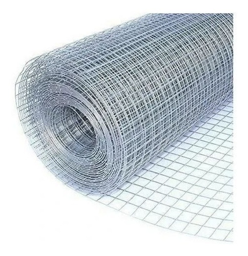 Tejido Metal Electrosoldad Malla Alambre 25x25mm Rollo 1x25m