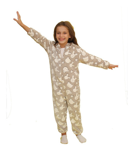 Imagen 6 de 10 de Pijama Importado Enterito Animales Niños Y Adolecentes