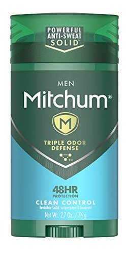 2pack Mitchum Hombre Desodorante Clean Control Invisible 76g