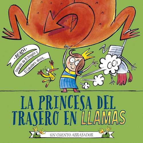 La Princesa Del Trasero En Llamas, De Beach. Editorial Picarona, Tapa Blanda En Español