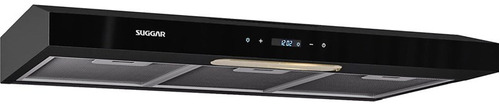 Depurador De Ar Suggar Slim Touch 80cm Preto Dth82pt 220vol 220V