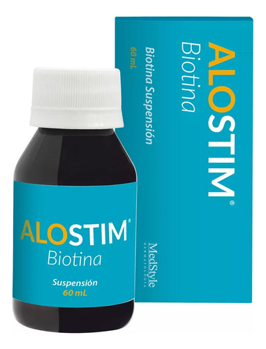 Alostim Biotina Para El Crecimiento Del Cabello 60ml