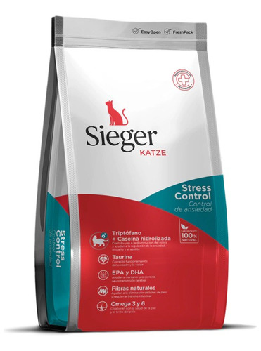 Alimento Sieger Katze Stress Control 1 Kg.