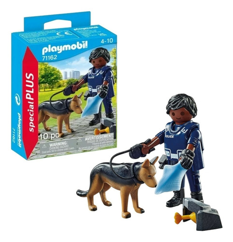 Playmobil Special Plus Policía Con Perro - 71162