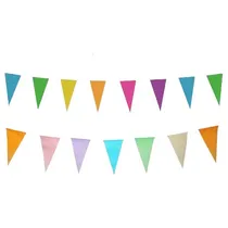 Comprar Banderines Guirnaldas Multicolor Pastel Cumpleaños Fiesta