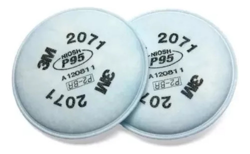 Filtro 3m 2071 P95 Para Particulado Proteccion Respiratoria U