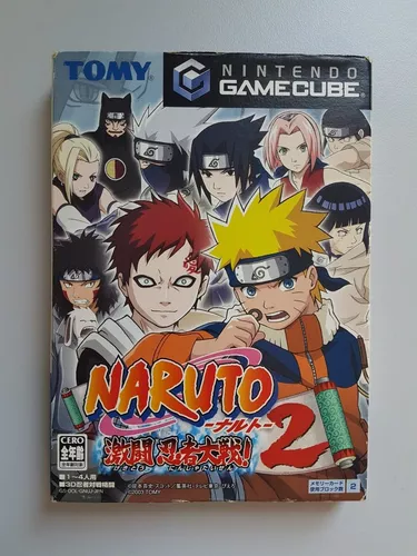 Naruto Clash Of Ninja 2 Game Cube Original Americano - Desconto no