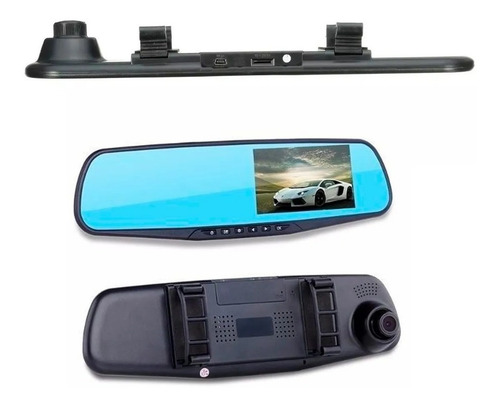 Espejo Retrovisor Dblue Camara Frontal Y Retroceso Dbg267