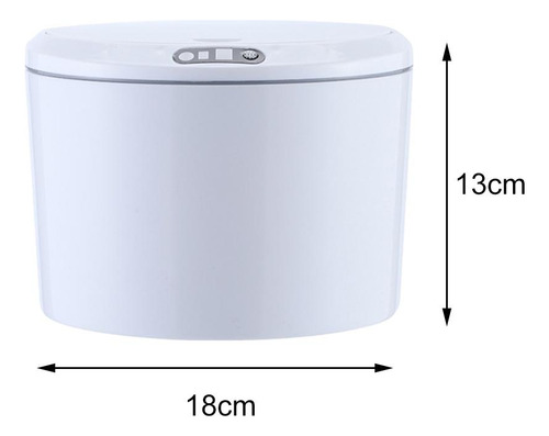 3 Cubos De Basura Con Sensor Inteligente, Cubo De Basura