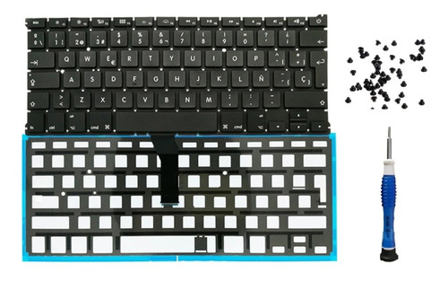 Teclado Macbook Air A1369 A1466 + Tornillos + Backlight