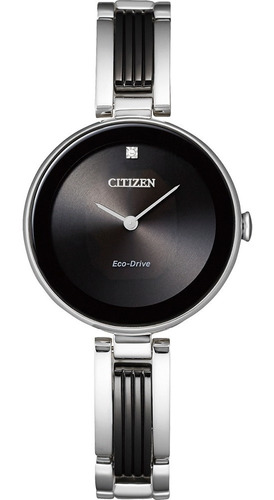 Reloj Citizen Axiom Silver Original Mujer Time Square