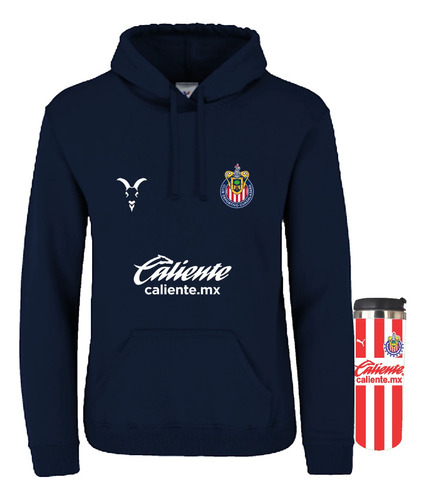 Sudadera Y Termo Del Chivas Personalizada