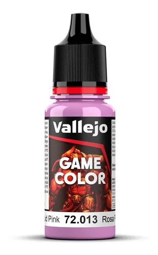 Colores Pinturas Acrilicas Game Color Vallejo Modelismo 17ml Color 72013 Rosa Pulpo-squid Pink