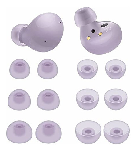 6 Pares De Auriculares Galaxy Buds 2 De Silicona, Tamaño S/m