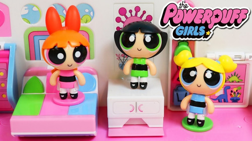 Professor Utônio Playset 2 Em 1 As Meninas Superpoderosas