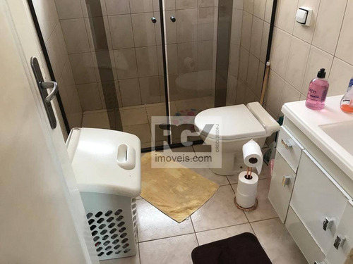 Imagem 7 de 11 de Apartamento À Venda, 65 M² Por R$ 275.000,00 - Encruzilhada - Santos/sp - Ap7645