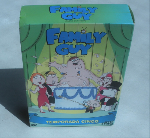 Box X 3 Dvd - Family Guy - Temporada Cinco