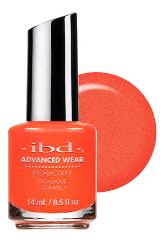 Esmalte De Uñas Advanced Wear Peach Better Have My By Ibd Color Naranja