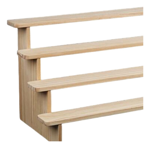 Soporte De Exhibición De Madera, Escalera De 4 Capas Xl