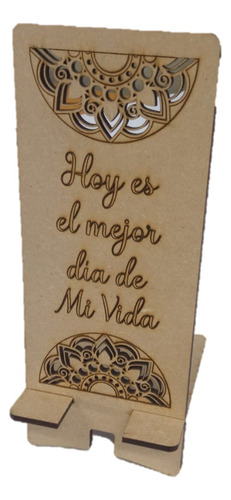 Porta Celular En Mdf