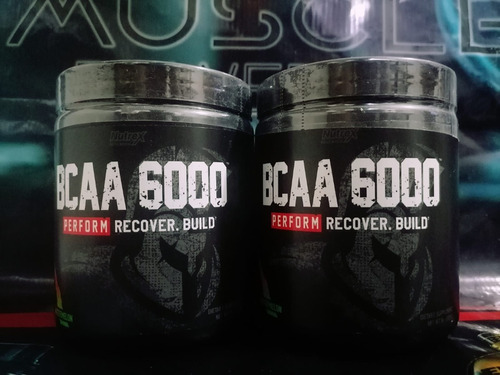 Bcaa Aminoacidos 6000 De Nutrex 30 Servicios Musclepowerrd