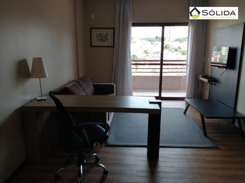 Imagem 8 de 8 de Flat Com 1 Dormitório Para Alugar, 65 M² Por R$ 2.500/mês - Centro - Jundiaí/são Paulo - Fl0038