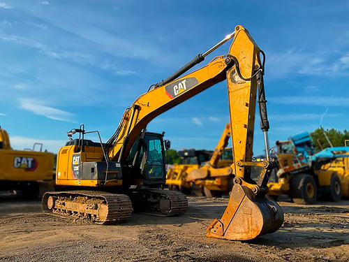 Excavadora Caterpillar Modelo 320e Lrr Año 2013