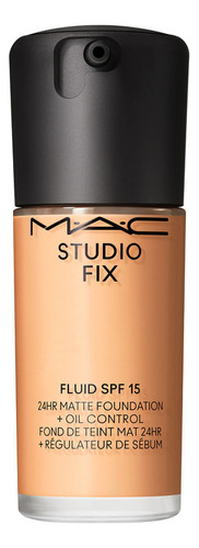 Base de maquiagem líquida M·A·C Cosmetics Studio Fix NC25 Fix Fluid FPS 15 tom média - 30mL