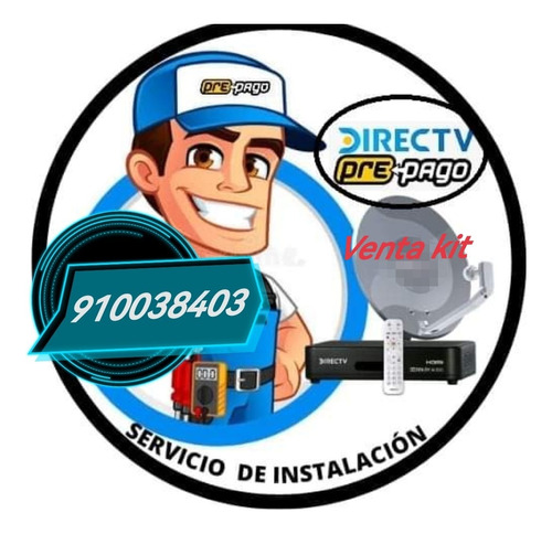 Técnico Directv Instalación Prepago Pospago 910038403