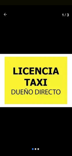 Licencia Taxi Caba 2017 Al Dia