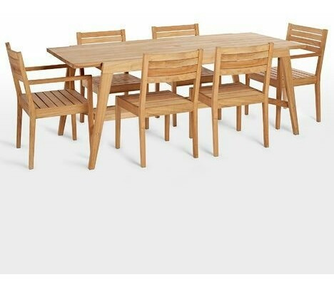 Juego De Comedor De Madera 