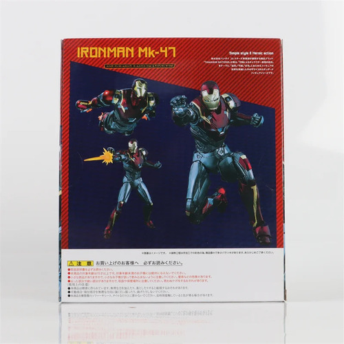 Colección De Modelos De Figuras De Acción Shf Iron Man Mk47