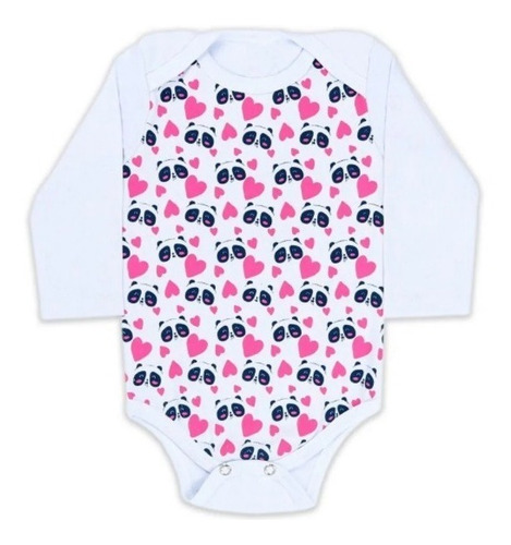3 Pçs Algodão Roupa Menina Bebê Body Urso Panda Bodie Neném
