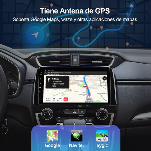 Zk Auto Estéreo Para Honda Crv 2017-2020 Cámara Gps Fm Bt