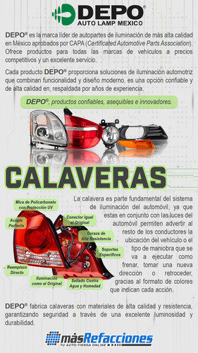 1/calavera Der O Izq Depo Cx-7 Mazda 2010-2012