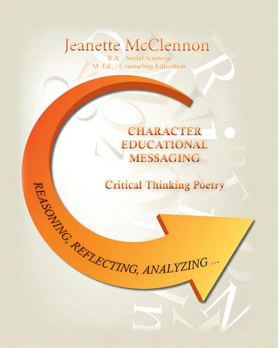 Character Educational Messaging: Critical Thinking Poetry, De Mcclennon, M. Ed Jeanette. Editorial Vertel Pub, Tapa Blanda En Inglés