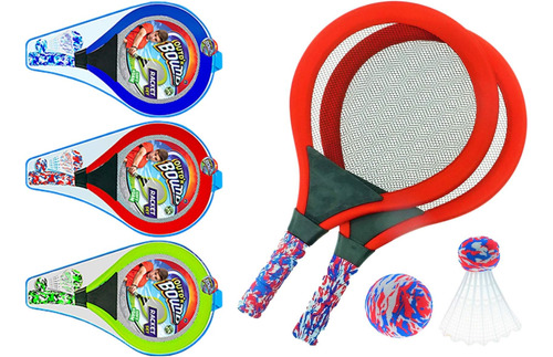 Ja-ru Juego De Raquetas De Espuma Suave (1 Juego) Bádminton,