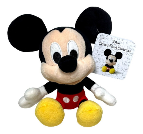 Boneco Pelúcia Mickey Clássico Tradicional Disney Original